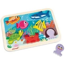 Janod Puzzle Chunky Marin