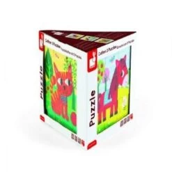 Janod Coffret 3 Puzzles De 9 Pièces - Tornado, Titus Et Felix