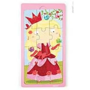 Janod Puzzle En Bois: Princesse Jessica 12 Pièces 1 Janod Puzzle En Bois: Princesse Jessica 12 Pièces