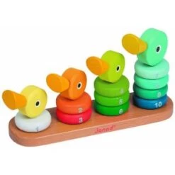 Janod Jouet Empilable: Famille Canard