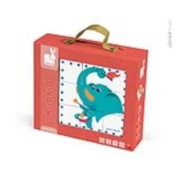 Janod Puzzle Kubkid 9 Cubes : Cirque