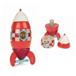 Janod Kit Magnet Fusée Géante