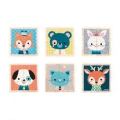 Janod Mes Premiers Cubes Portraits De La Forêt