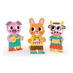 Janod Funny Magnet Fête De La Musique à La Ferme