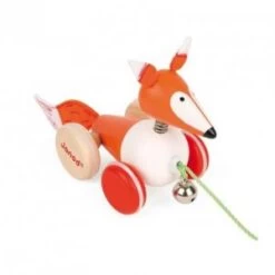 Janod Jouet à Tirer Renard Zigolos