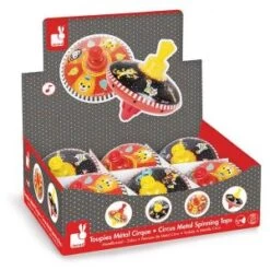 Janod Toupie Métal Cirque