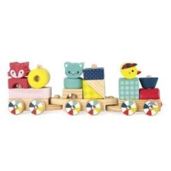 Janod Train En Bois Baby Forest