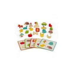 Janod Jeu De Reconnaissance Tactile Memory Touch Rouge