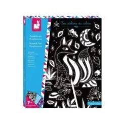 Janod Kit Créatif - Scratch Art Phosphorescent