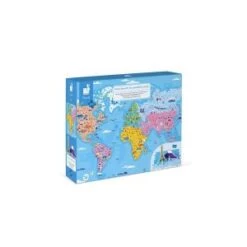 Janod Puzzle Educatif- Les Curiosites Du Monde - 350 Pcs