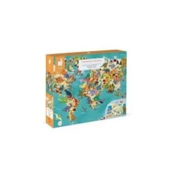 Janod Puzzle Educatif- Les Dinosaures - 200 Pcs