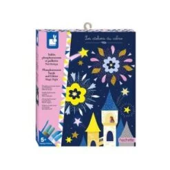 Janod Kit Créatif Sables Phosphorescents Et Paillettes Nuit Féérique