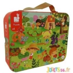 Janod Puzzle 36 Pièces - Potager