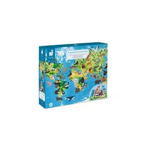 Janod Puzzle Les Animaux Menacés 200 Pièces 1 Janod Puzzle Les Animaux Menacés 200 Pièces
