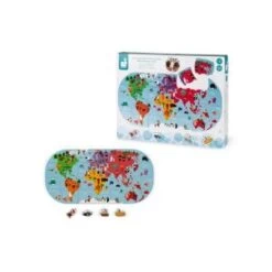 Janod Carte Des Explorateurs Du Bain