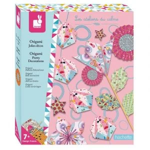 Janod Les Ateliers Du Calme - Kit Créatif Origami Jolies Décos