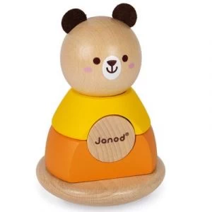 Janod Jeu à Empiler Culbuto Ours 1 Janod Jeu à Empiler Culbuto Ours