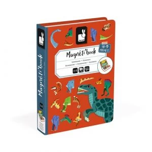 Janod Jeu éducatif Magnétique Magneti'book Dinosaures