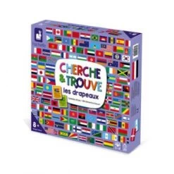 Janod Jeu De Société Cherche Et Trouve Les Drapeaux