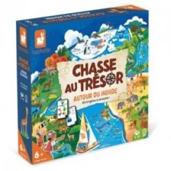 Janod Chasse Au Trésor Autour Du Monde - Jeu De Société Enfant - Dès 6 Ans