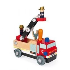 Janod Camion De Pompiers Brico'Kids