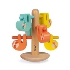 Janod Jeu D'équilibre Et Couleurs Paresseux WWF