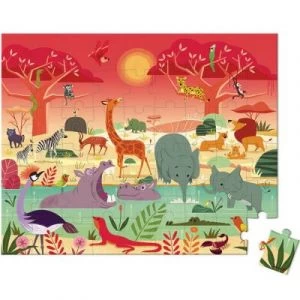 Janod Puzzle La Réserve Animalière (54 Pièces) 1 Janod Puzzle La Réserve Animalière (54 Pièces)
