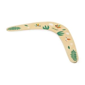 Janod Gamme Tropik - Boomerang Bipale En Bois - Jouet D'extérieur - Amélioration De La Motricité Fine Et Coordination Main œil 1 Janod Gamme Tropik - Boomerang Bipale En Bois - Jouet D'extérieur - Amélioration De La Motricité Fine Et Coordination Main œil