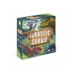 Janod Jurassic Survie - Jeux De Société Enfant - Jeu Coopératif Et De Survie - Dès 7 Ans