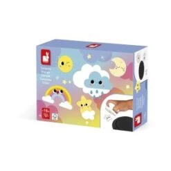 Janod Tampons En Mousse Les Rêves - 5 Tampons Et 1 Encrier - Loisirs Créatifs Bébé Et Enfant - Dès 18 Mois