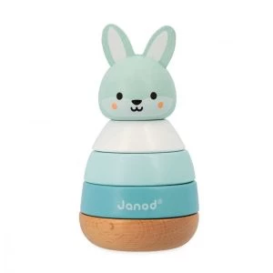 Janod Empilable Lapin En Bois J08653 1 Janod Empilable Lapin En Bois J08653