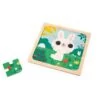 Janod Puzzle En Bois 9 Pcs Lapin