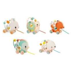 Janod Jouet En Bois Baby Looping Animaux